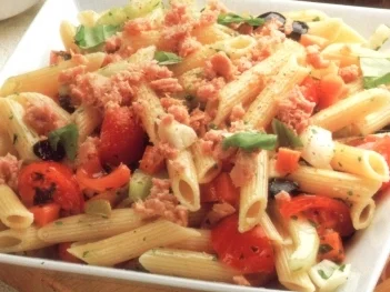 erster gang pasta fredda verdura tonno - Rezept