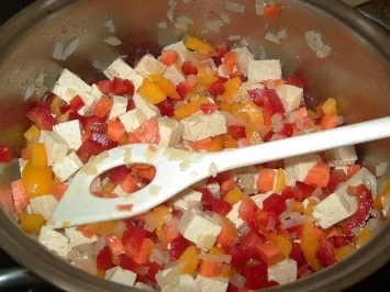 Rezept: Tofu-Curry Bild Nr. 3 Tofu-Curry - Rezept - Bild Nr. 3