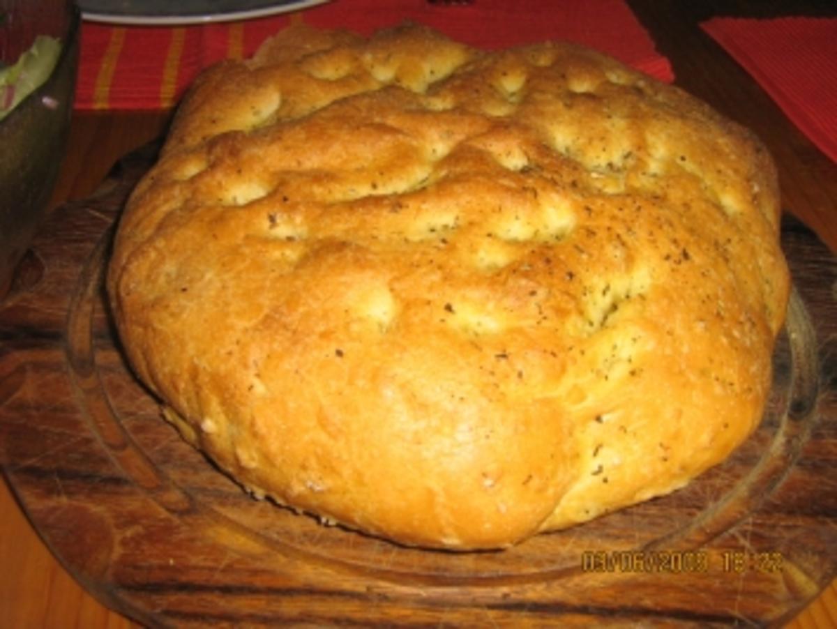 Mediteranes Fladenbrot - Rezept