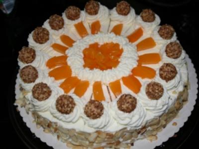 Rezept: Giotto Nusstorte mit Pfirsichen Giotto Nusstorte mit Pfirsichen - Rezept
