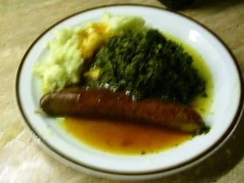 Grünkohl,Bauernbratwurst,Pürree - Rezept - Bild Nr. 3