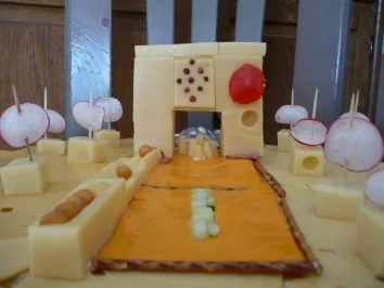 Rezept: Alles nur Käse oder sooo macht Kegeln Spaß.... Alles nur Käse oder sooo macht Kegeln Spaß.... - Rezept