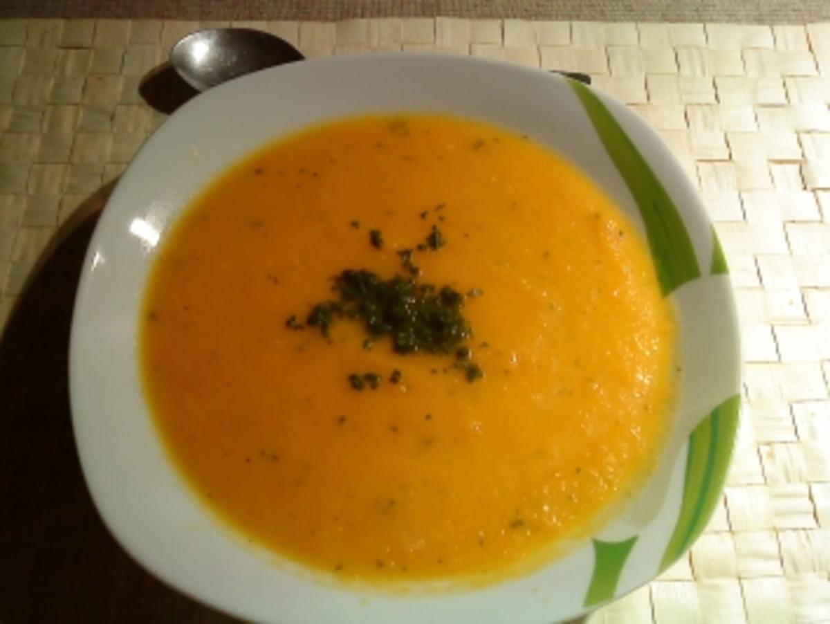 Möhren - Ingwer Suppe - Rezept