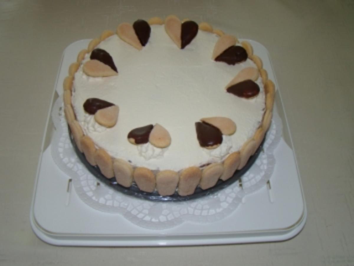 Schokoladen - Biskotten - Torte - Rezept - Bild Nr. 8