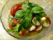 Tomaten-Radieschensalat - Rezept