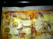 Kreative Pizza die zweite - Rezept