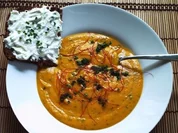 Rezept: Cremige Sรผรkartoffelsuppe โ indian Style Cremige Sรผรkartoffelsuppe โ indian Style - Rezept