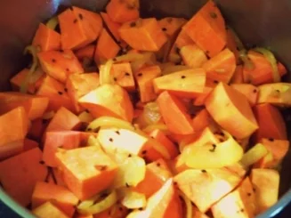 Cremige Süßkartoffelsuppe – indian Style - Rezept - Bild Nr. 7