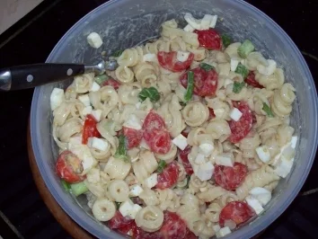 Nudel-Mozzarella-Salat - Rezept - Bild Nr. 2