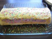 Bisquitrolle mit Heidelbeercreme - Rezept