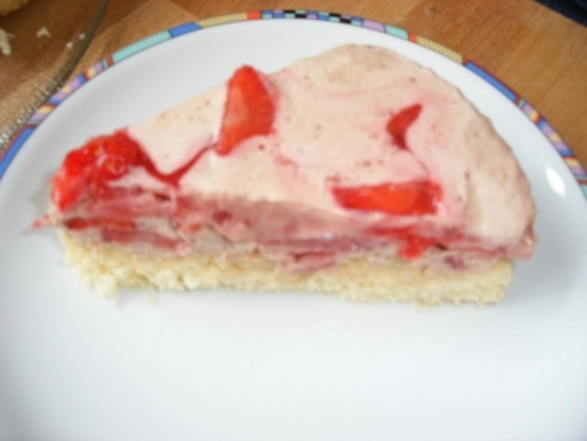 Erdbeer-Schoko-Sahne-Kuchen - Rezept - Bild Nr. 3