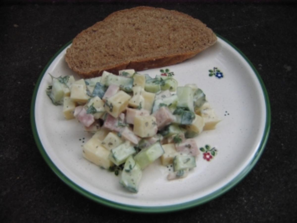 Käse-Schinken-Salat - Rezept - Bild Nr. 4