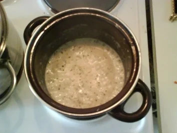 Rezept: Gemüse: Gedämpftes Gemüse mit Kräuter-Käse-Specksoße Bild Nr. 3 Gemüse: Gedämpftes Gemüse mit Kräuter-Käse-Specksoße - Rezept - Bild Nr. 3