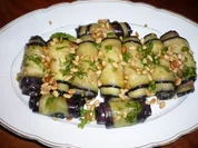 Auberginenröllchen - Rezept