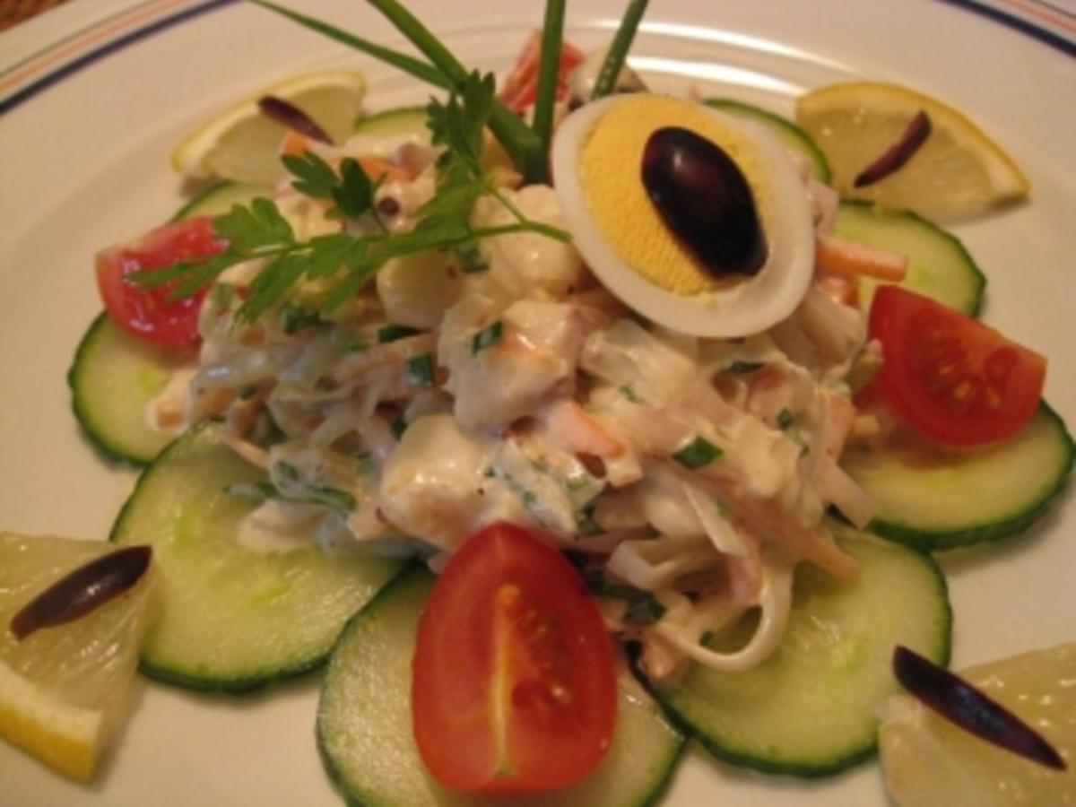 Fischsalat auf französische Art - Rezept - kochbar.de