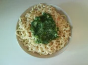 Rezept: Nudeln: Spaghettis mit Krรคuterpesto Nudeln: Spaghettis mit Krรคuterpesto - Rezept