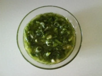 Rezept: Nudeln: Spaghettis mit Kräuterpesto Bild Nr. 2 Nudeln: Spaghettis mit Kräuterpesto - Rezept - Bild Nr. 2