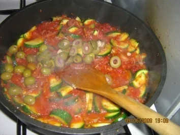 Mediterane Schnitzelpfanne - Rezept - Bild Nr. 4