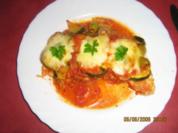 Mediterane Schnitzelpfanne - Rezept