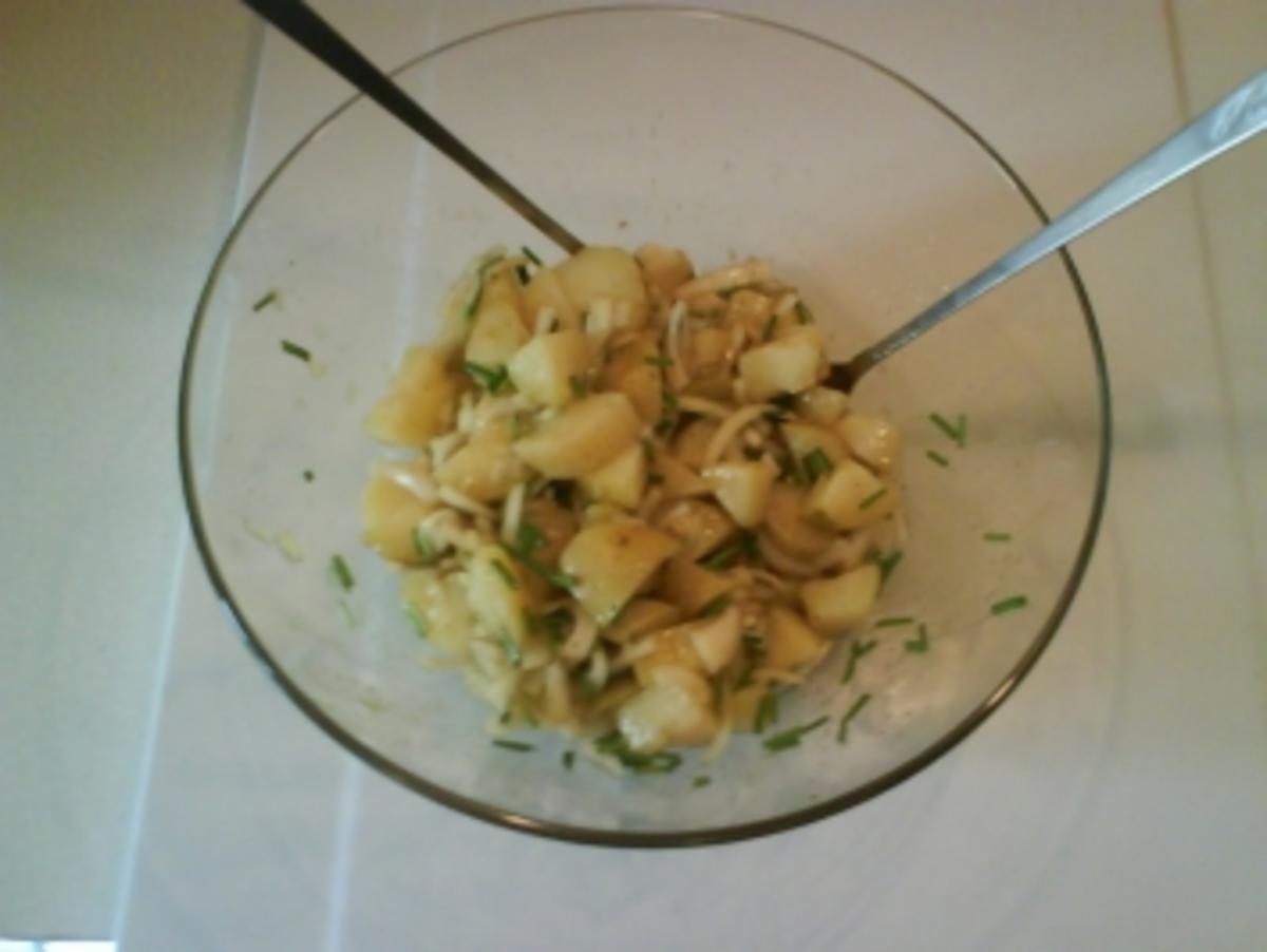 Salat: Leichter Kartoffelsalat - Rezept - Bild Nr. 6