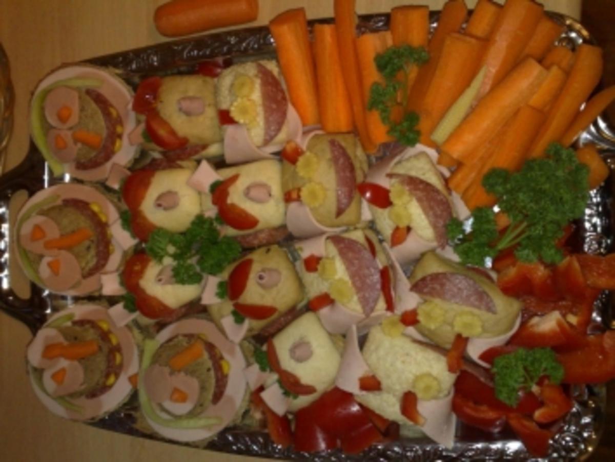 Bilder für lustige Platten für den Kindergeburtstag - Rezept