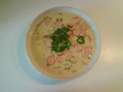 Suppe: Feine grüne Erbsensuppe - Rezept