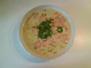 Suppe: Feine grüne Erbsensuppe - Rezept