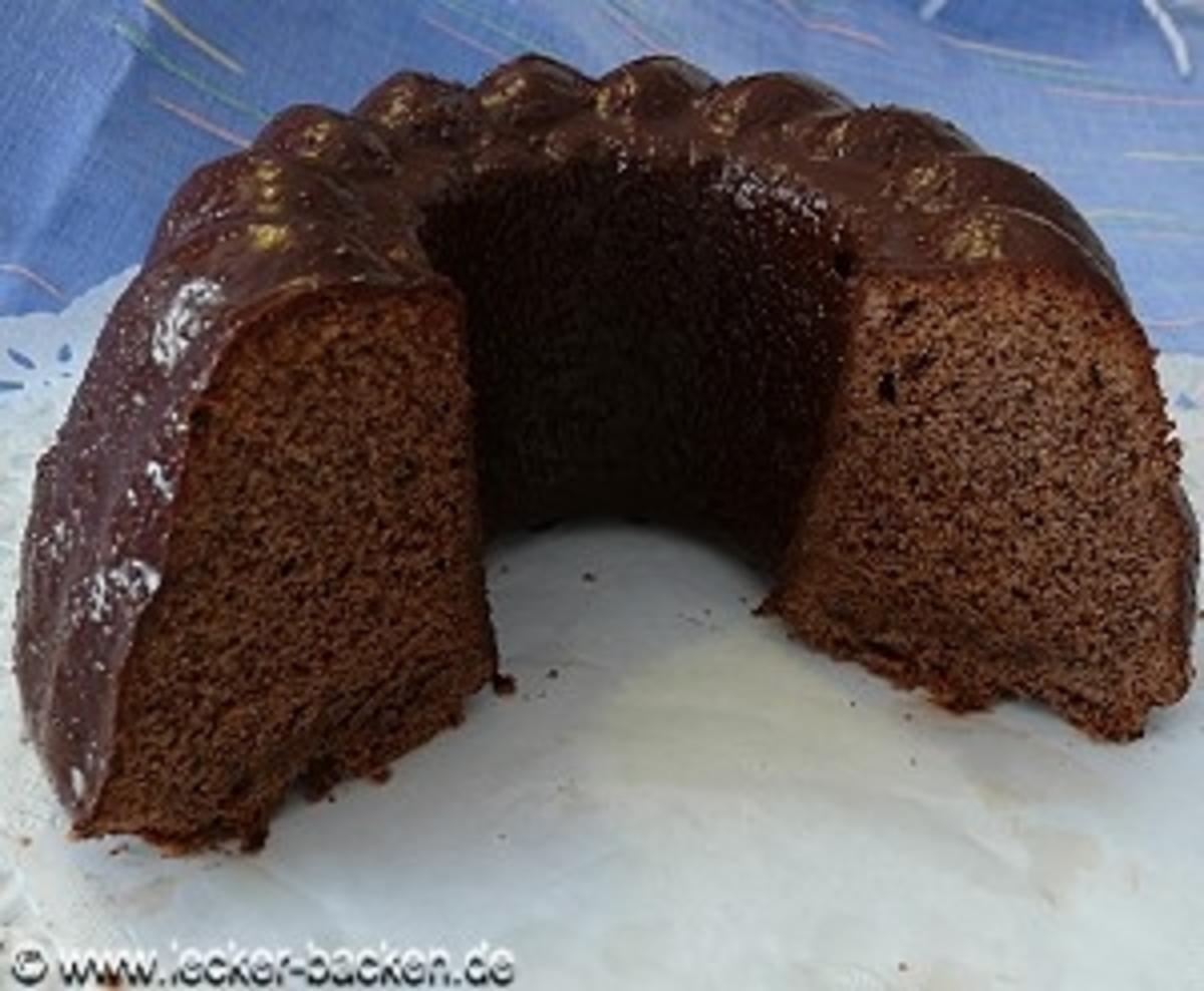 Schokoladenkuchen mit Schokostückchen drin - Rezept