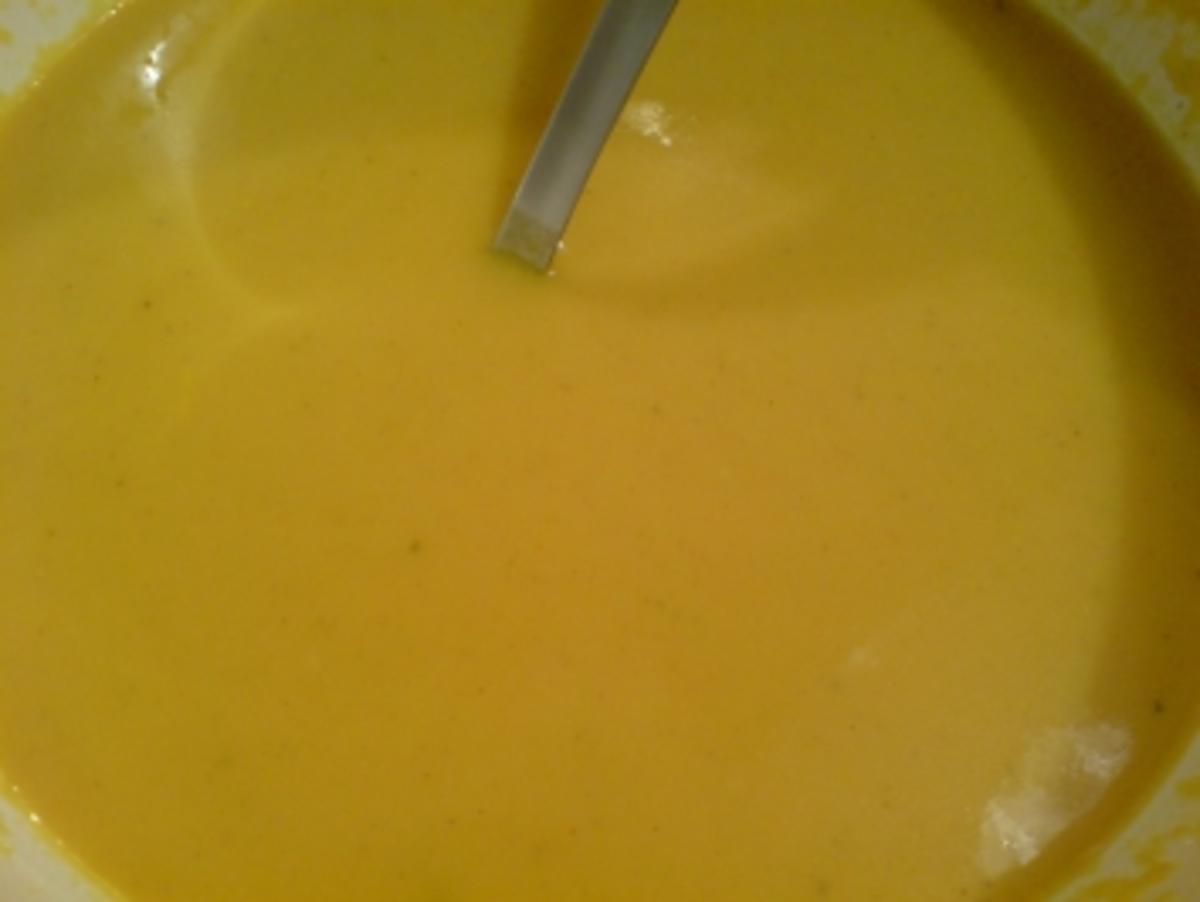 Suppe "Karotten-Orangen-Suppe mit Shrimps" - Rezept - Bild Nr. 4