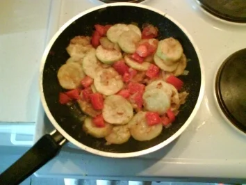 Eier: Zucchini-Eierpfanne - Rezept - Bild Nr. 3