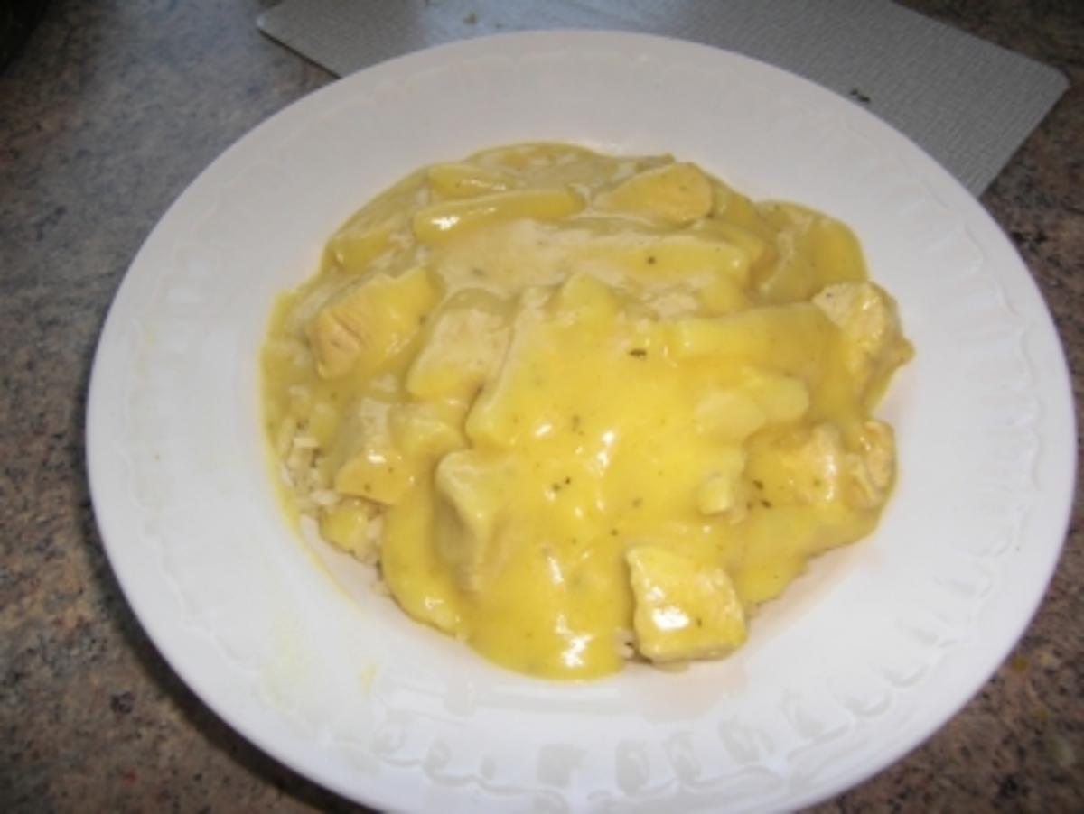 Zitroniges Putenfrikassee mit Spargel - Rezept