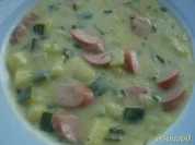 Zucchini - Ragout mit Würstchen - Rezept