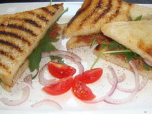 Beef Tartar Sandwich mit gebratenem Spargelsalat - Rezept - Bild Nr. 760