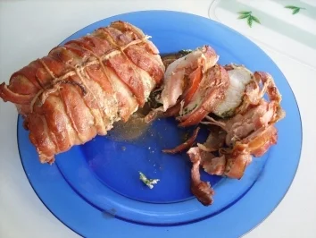 Truetnbrust im Speckmantel - Rezept - Bild Nr. 4