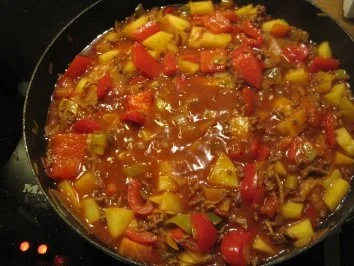 Kartoffel-Hack-Pfanne - Rezept