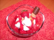 Erdbeer-Quark-Dessert - Rezept