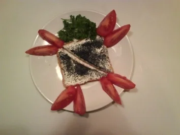 Abendbrot: Toast mit Frischkäse und Kaviar - Rezept