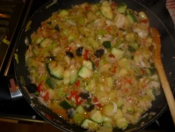 Rezept: Spaghetti mit Zucchini und Thunfisch Bild Nr. 5 Spaghetti mit Zucchini und Thunfisch - Rezept - Bild Nr. 5