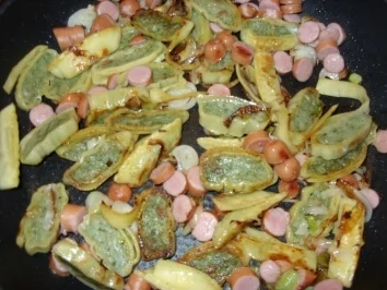 Maultaschen-Gerösteltes - Rezept - Bild Nr. 6