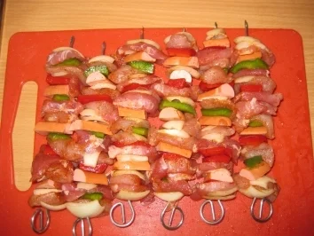 Spieß zum Grillen oder Braten - Rezept - Bild Nr. 2