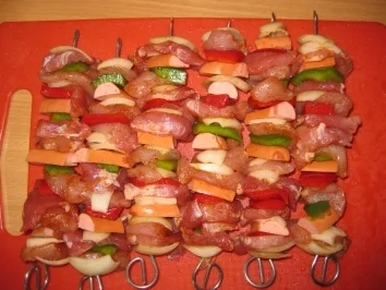 Spieß zum Grillen oder Braten - Rezept - Bild Nr. 3