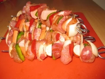 Spieß zum Grillen oder Braten - Rezept - Bild Nr. 4