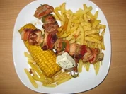 Spieß zum Grillen oder Braten - Rezept