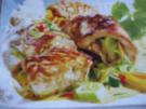 Putenröllchen mit Mango- Chutney - Rezept
