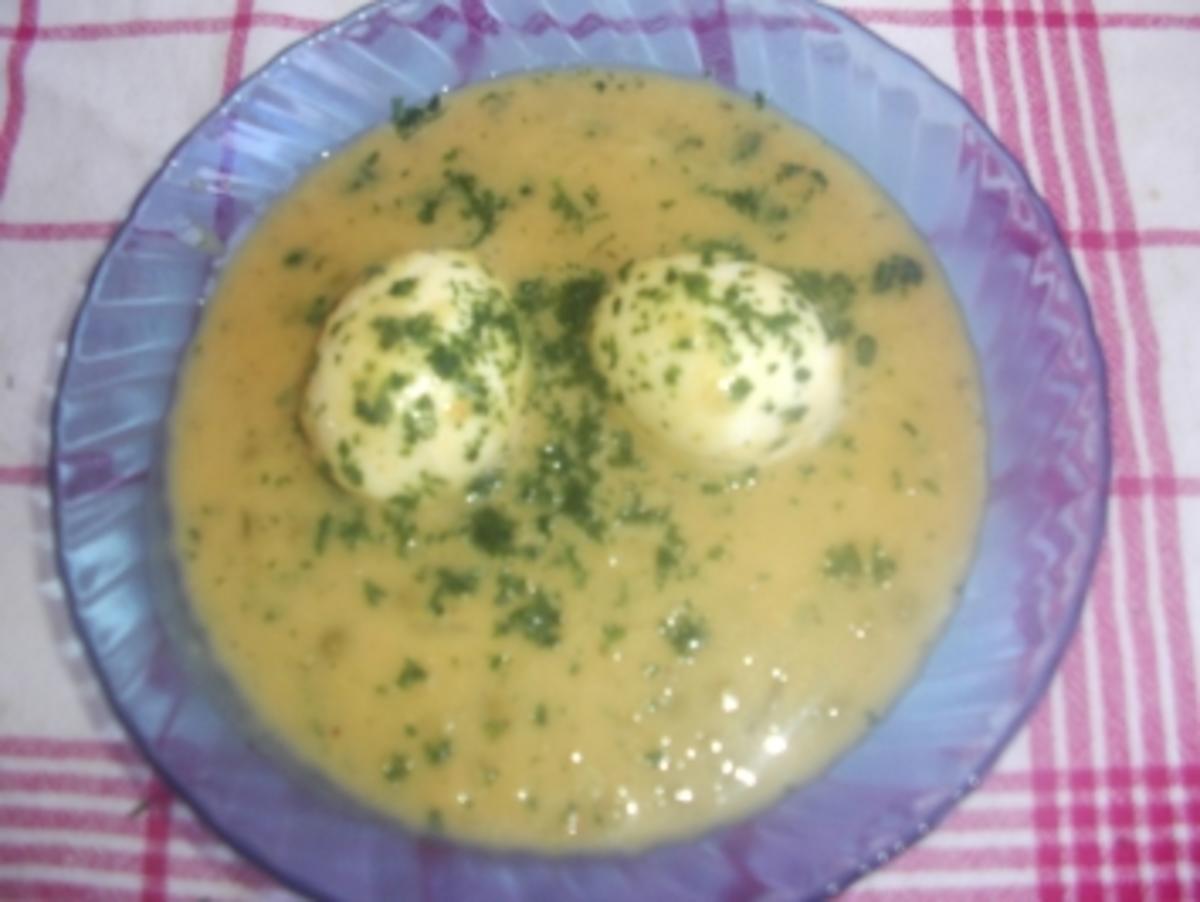 Eier in grüner Currysauce - Rezept - Bild Nr. 2