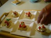 Blätterteig Herzen mit Erdbeeren - Rezept