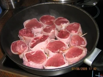 Medaillions im Schinkenmantel mit einer Parmesankruste - Rezept - Bild Nr. 4