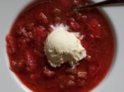Rhabarber Erdbeer Kompott - Rezept