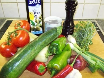 Ratatouille vom Blech... - Rezept - Bild Nr. 3