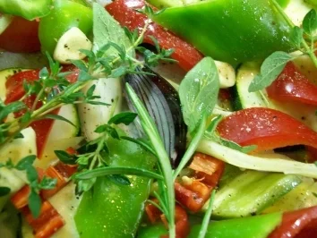 Ratatouille vom Blech... - Rezept - Bild Nr. 4